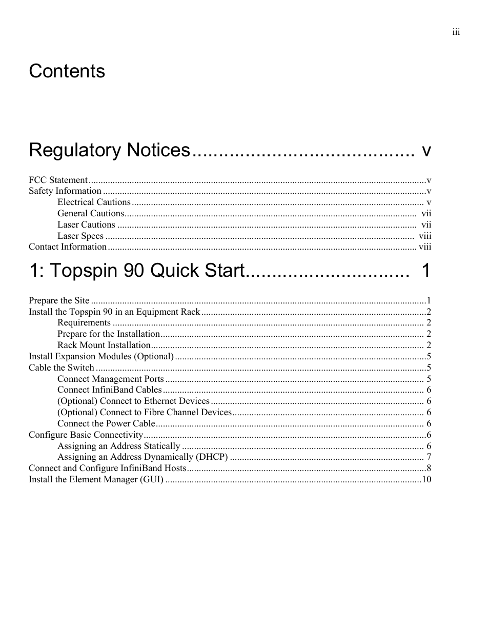 Cisco TOPSPIN SFS 3001 User Manual | Page 3 / 30