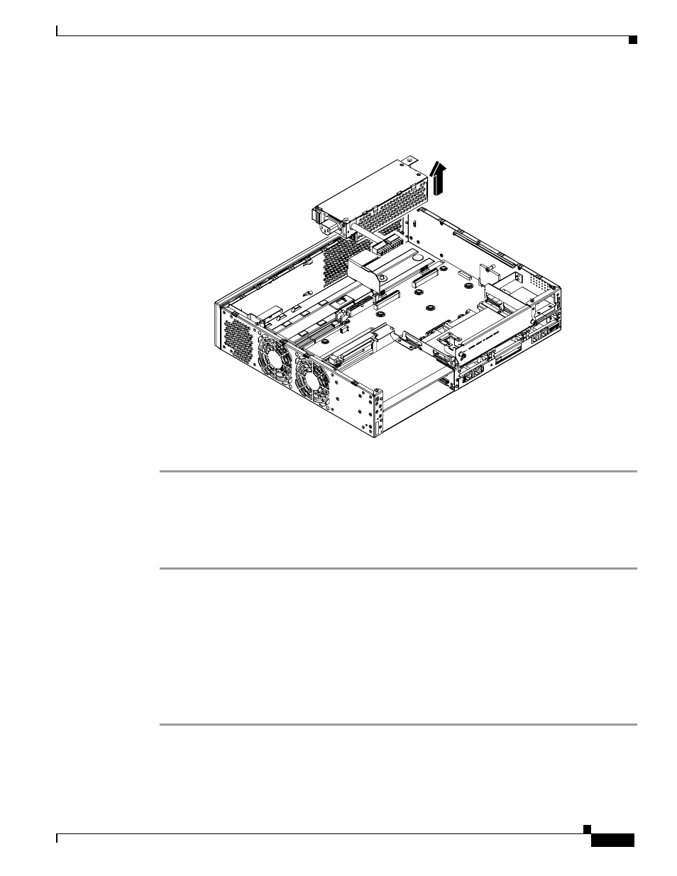 Installing the cisco 3725 power supply | Cisco 3725 User Manual | Page 15 / 22