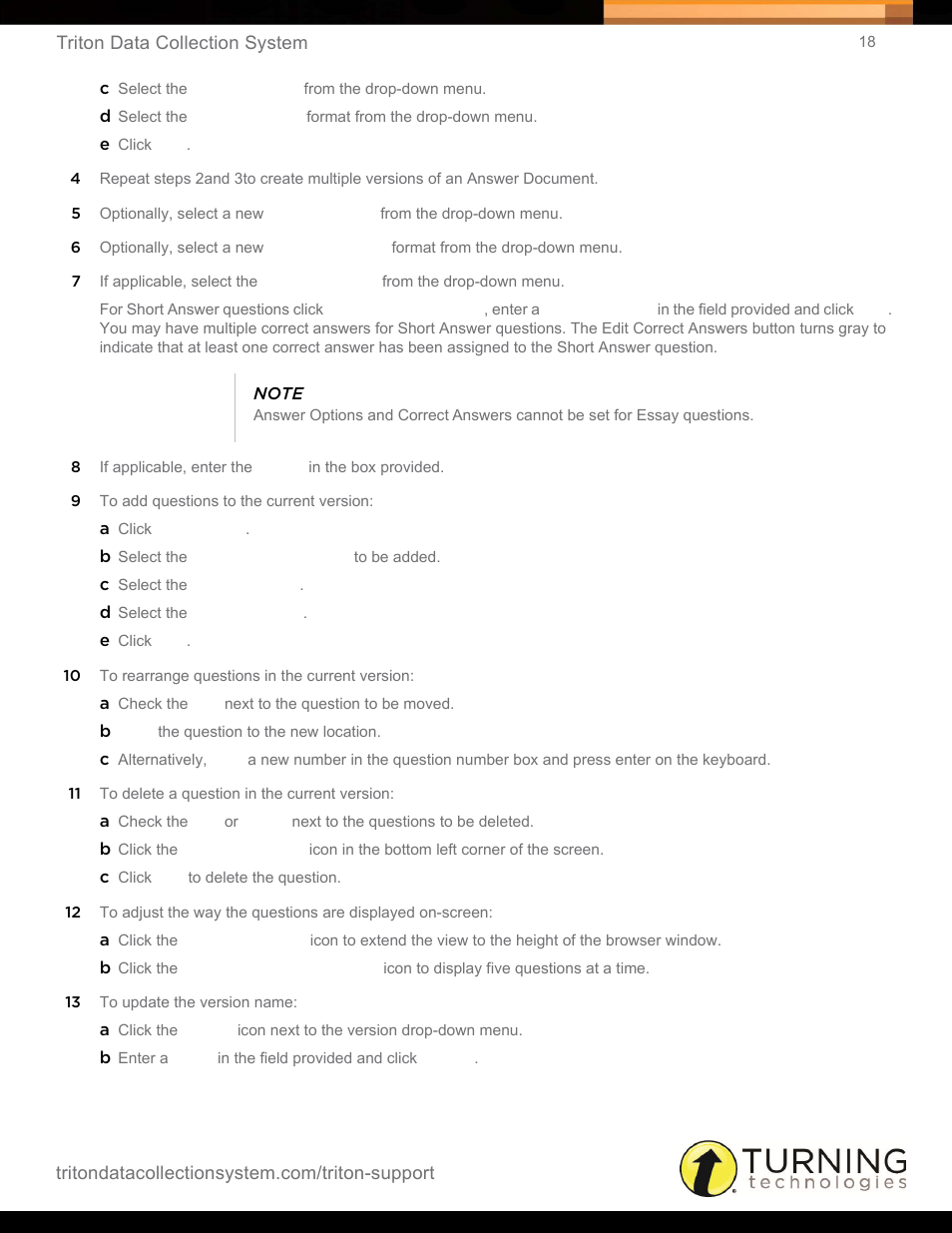 Turning Technologies Triton Web User Manual | Page 20 / 61