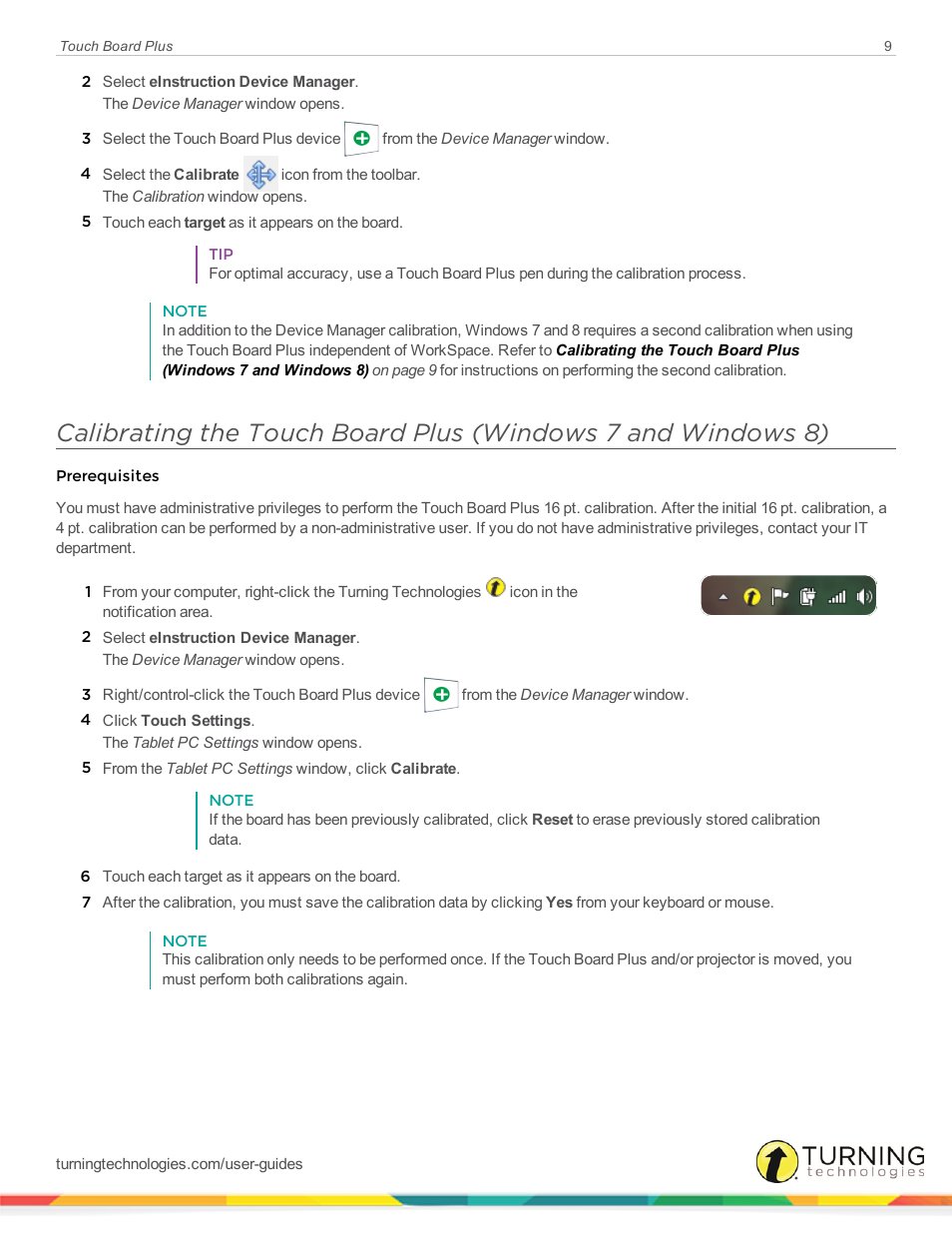Turning Technologies Touch Board User Manual | Page 10 / 20