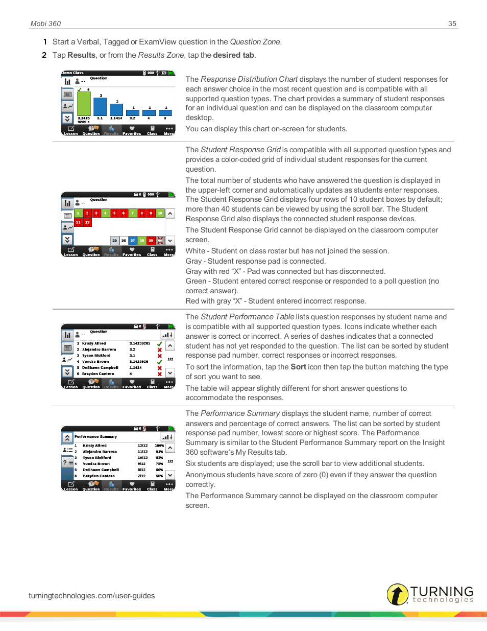 Turning Technologies Mobi User Manual | Page 35 / 37