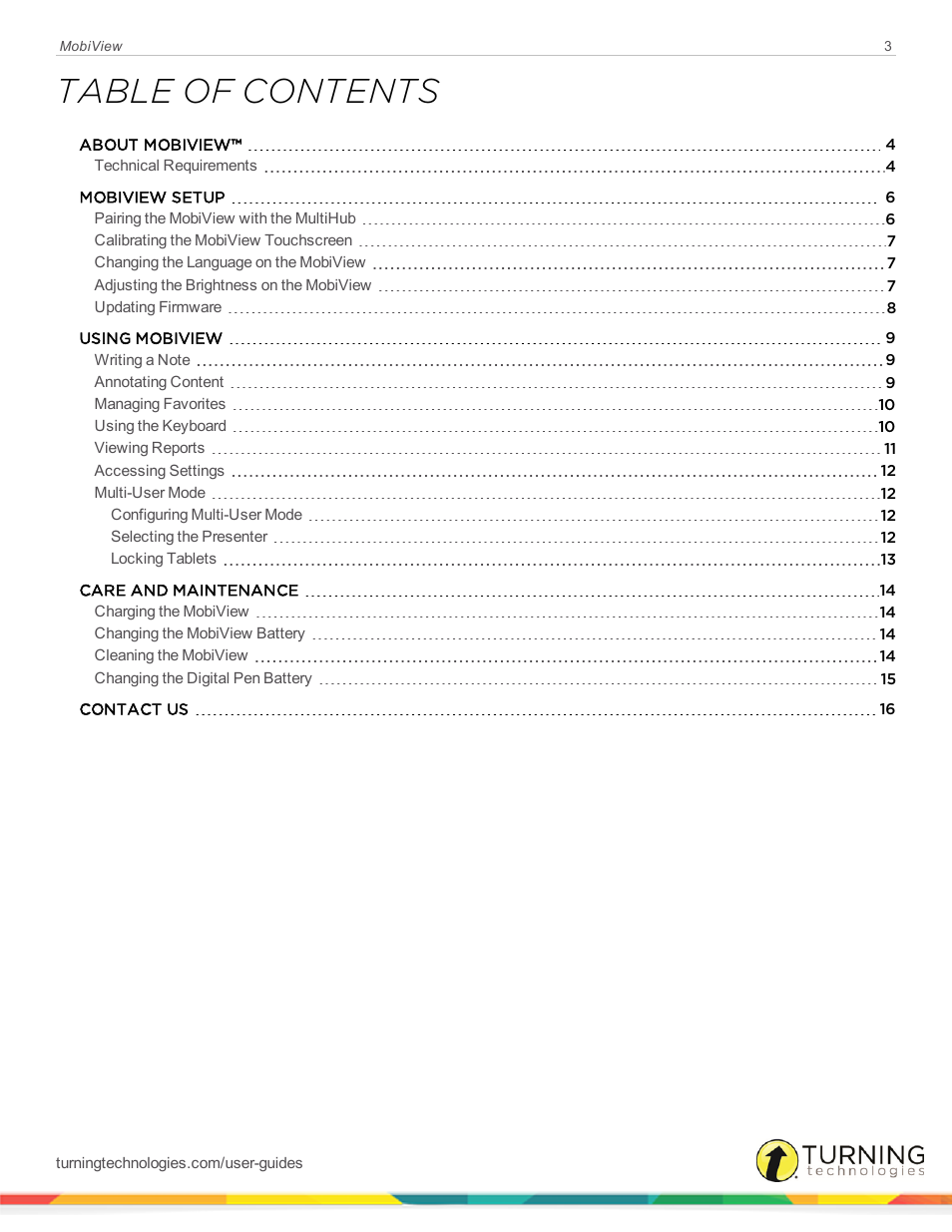 Turning Technologies Mobi User Manual | Page 3 / 16