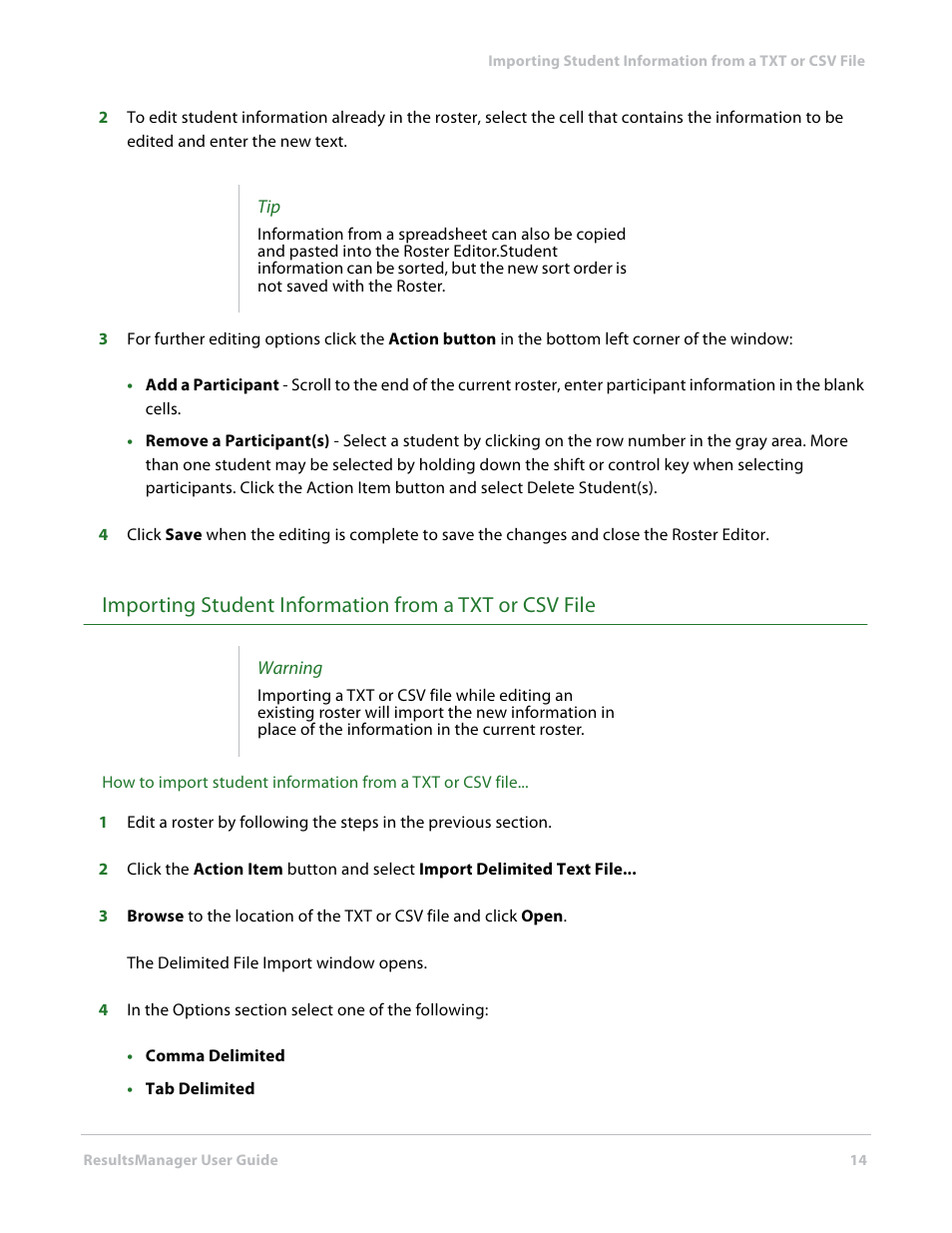 Turning Technologies ResultsManager User Manual | Page 14 / 31