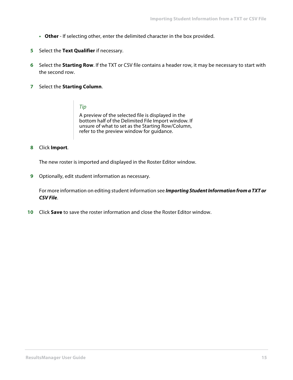 Turning Technologies ResultsManager User Manual | Page 15 / 31