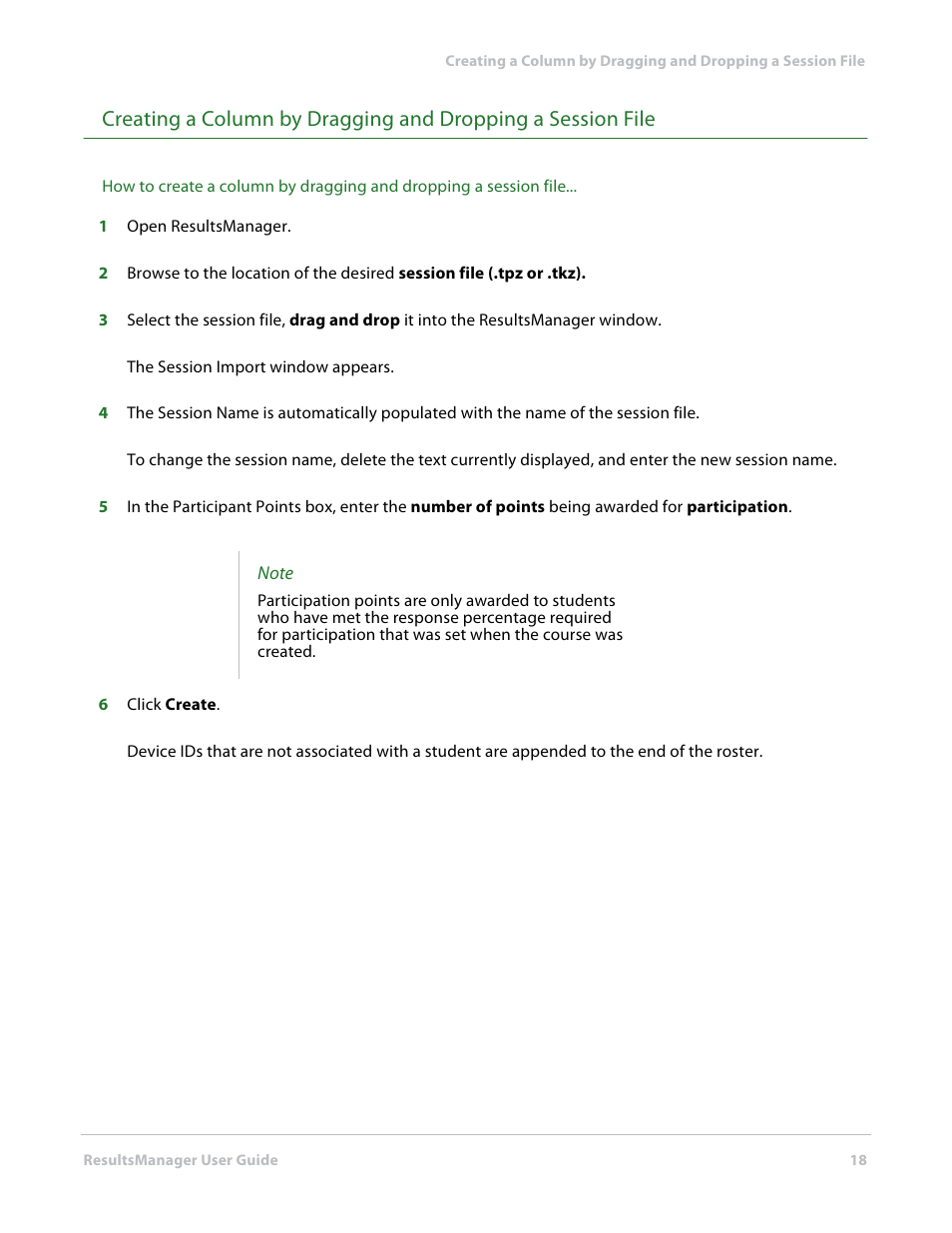 Turning Technologies ResultsManager User Manual | Page 18 / 31