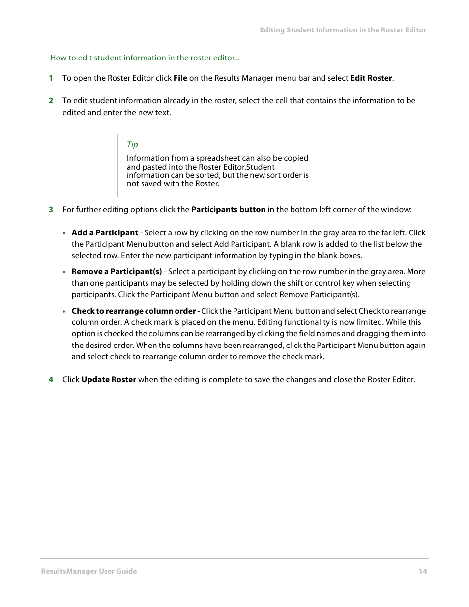 Turning Technologies ResultsManager User Manual | Page 14 / 32