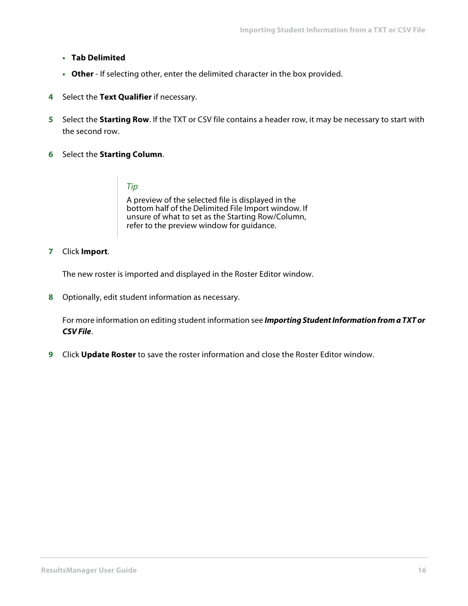 Turning Technologies ResultsManager User Manual | Page 16 / 32