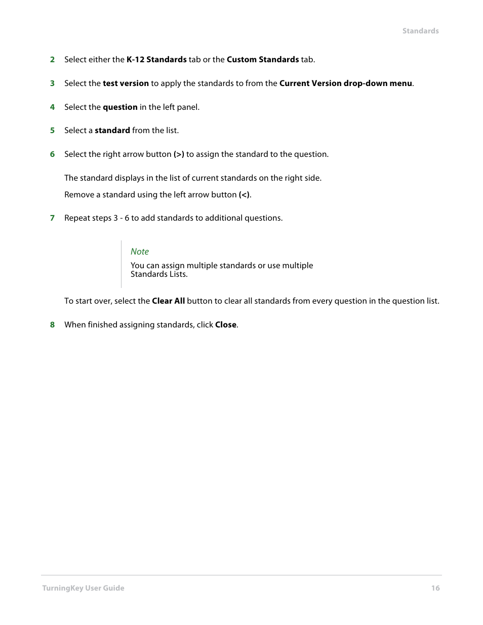 Turning Technologies TurningKey User Manual | Page 16 / 34