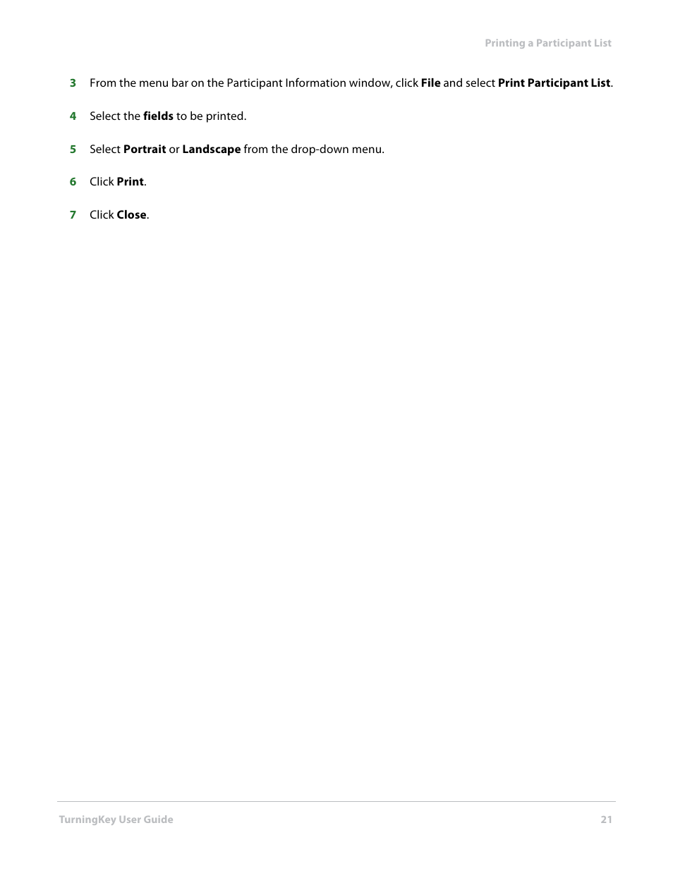 Turning Technologies TurningKey User Manual | Page 21 / 34