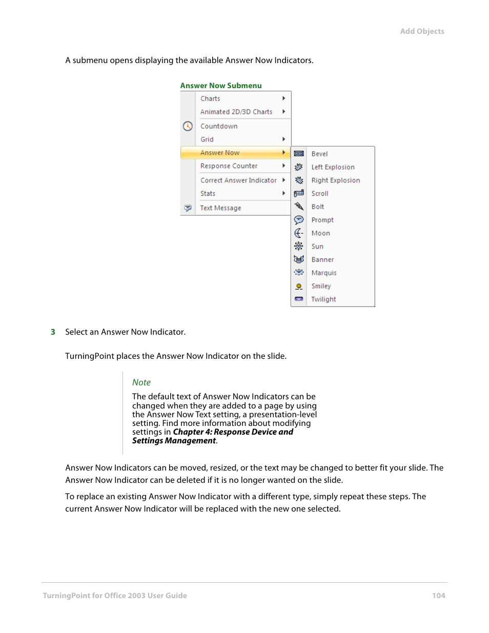 Turning Technologies TurningPoint User Manual | Page 104 / 277