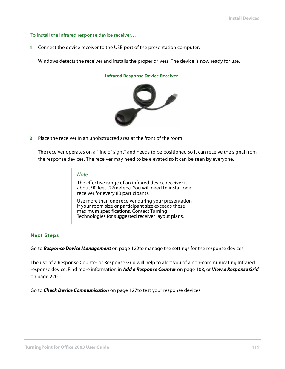 Turning Technologies TurningPoint User Manual | Page 119 / 277