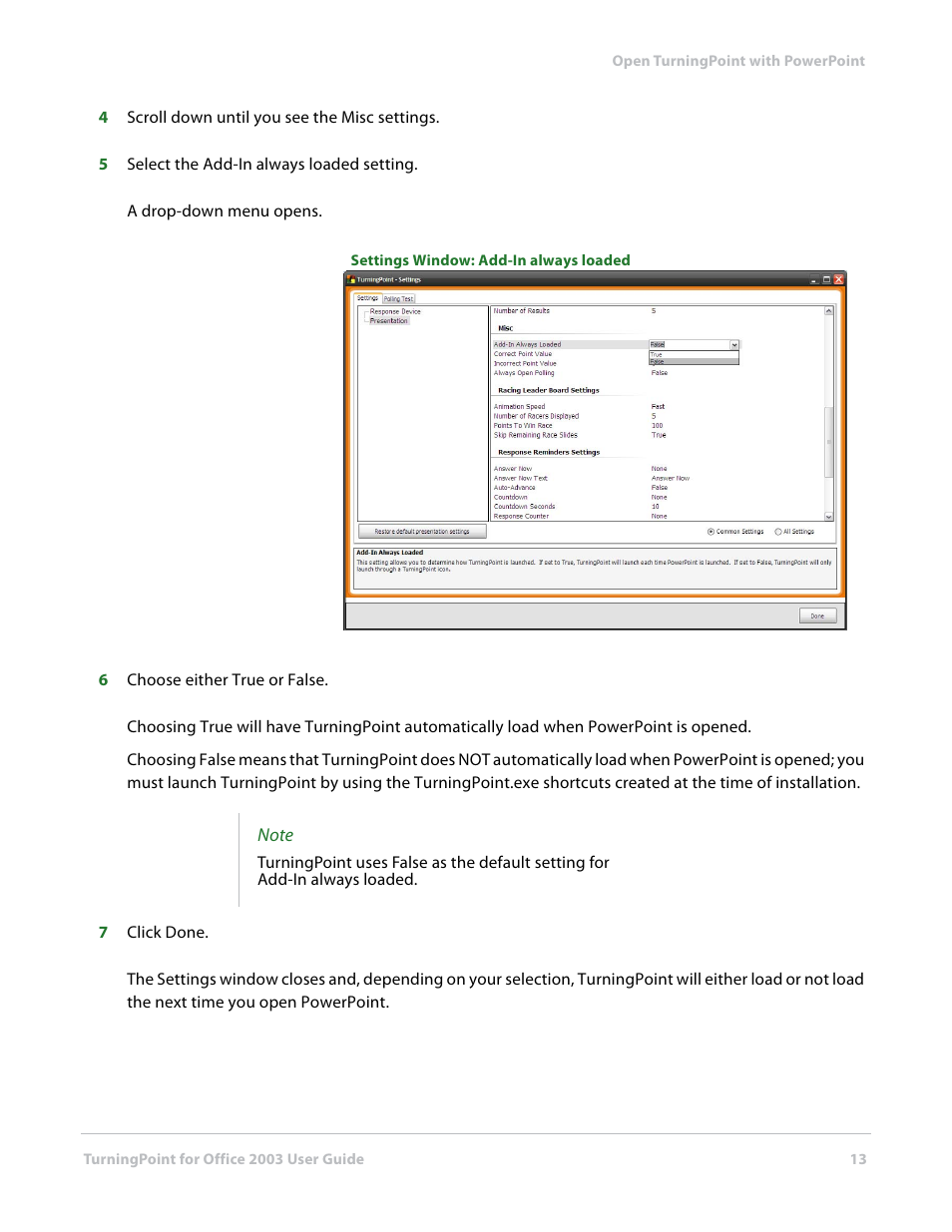 Turning Technologies TurningPoint User Manual | Page 13 / 277