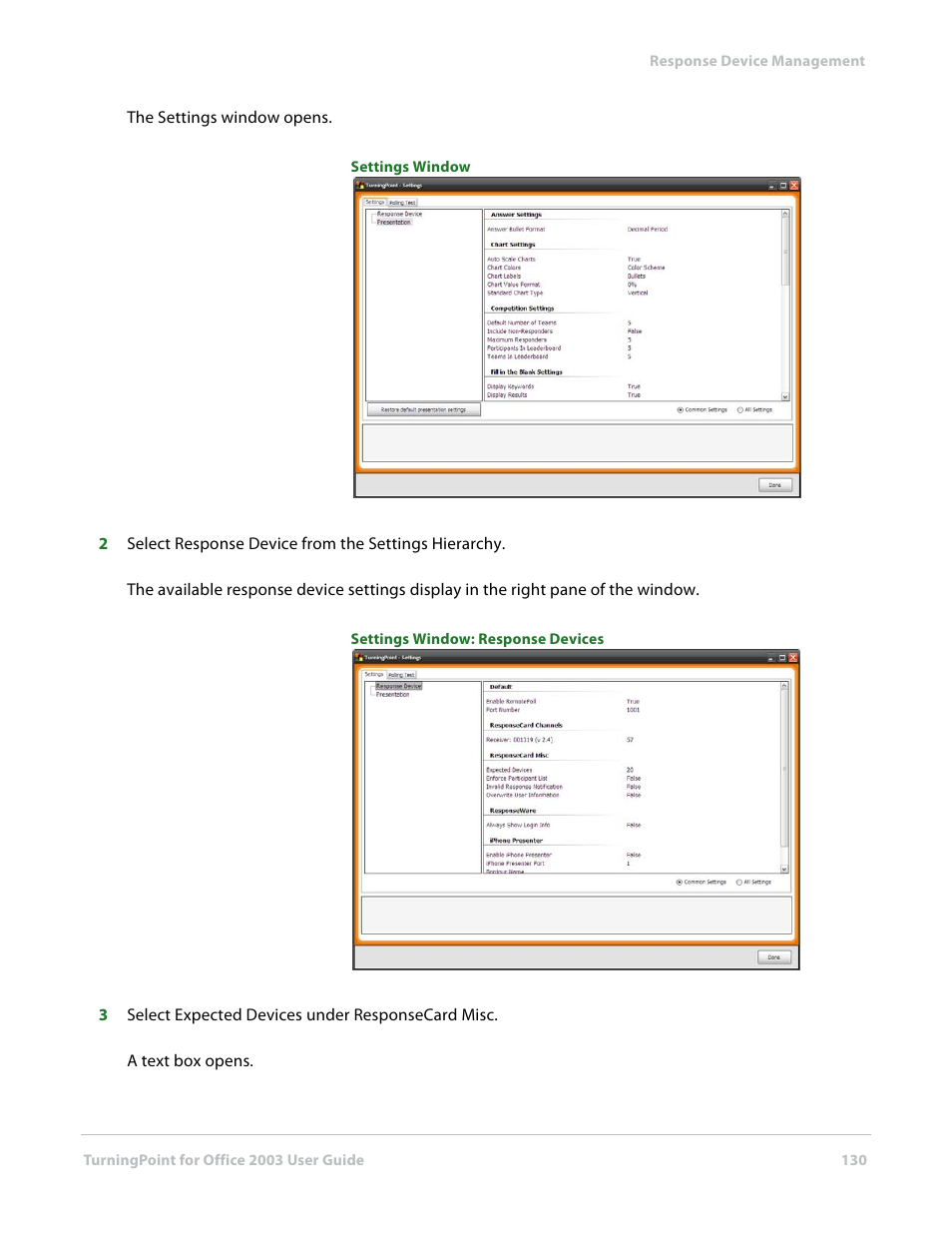 Turning Technologies TurningPoint User Manual | Page 130 / 277