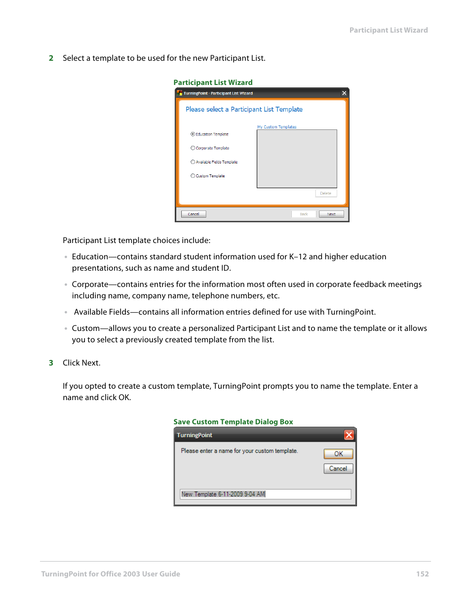 Turning Technologies TurningPoint User Manual | Page 152 / 277