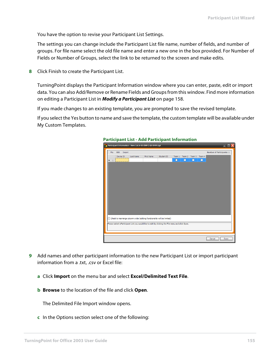 Turning Technologies TurningPoint User Manual | Page 155 / 277