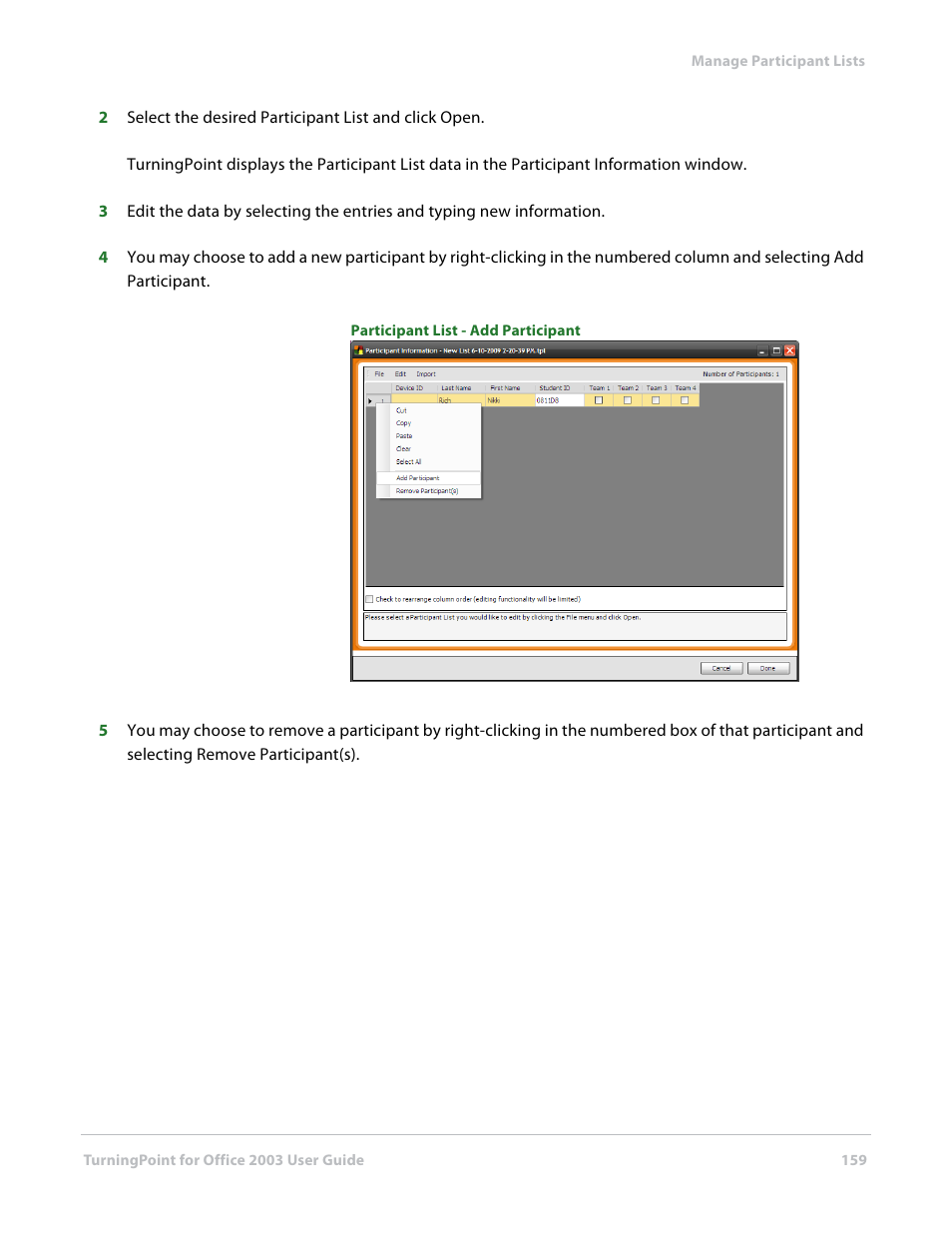 Turning Technologies TurningPoint User Manual | Page 159 / 277