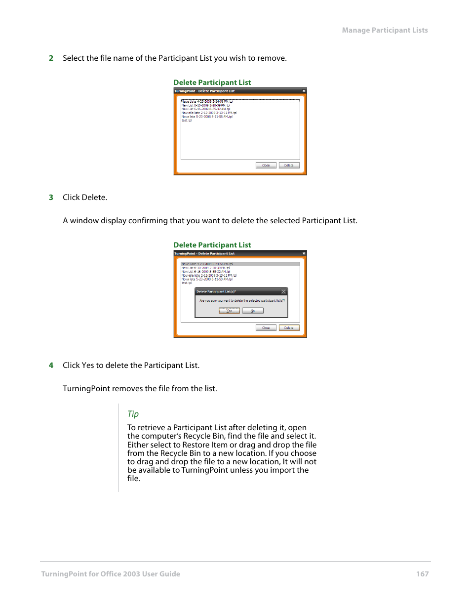 Turning Technologies TurningPoint User Manual | Page 167 / 277