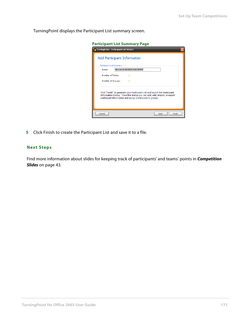 Turning Technologies TurningPoint User Manual | Page 171 / 277