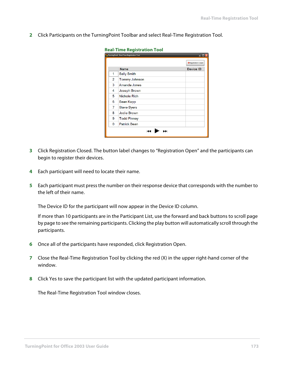 Turning Technologies TurningPoint User Manual | Page 173 / 277