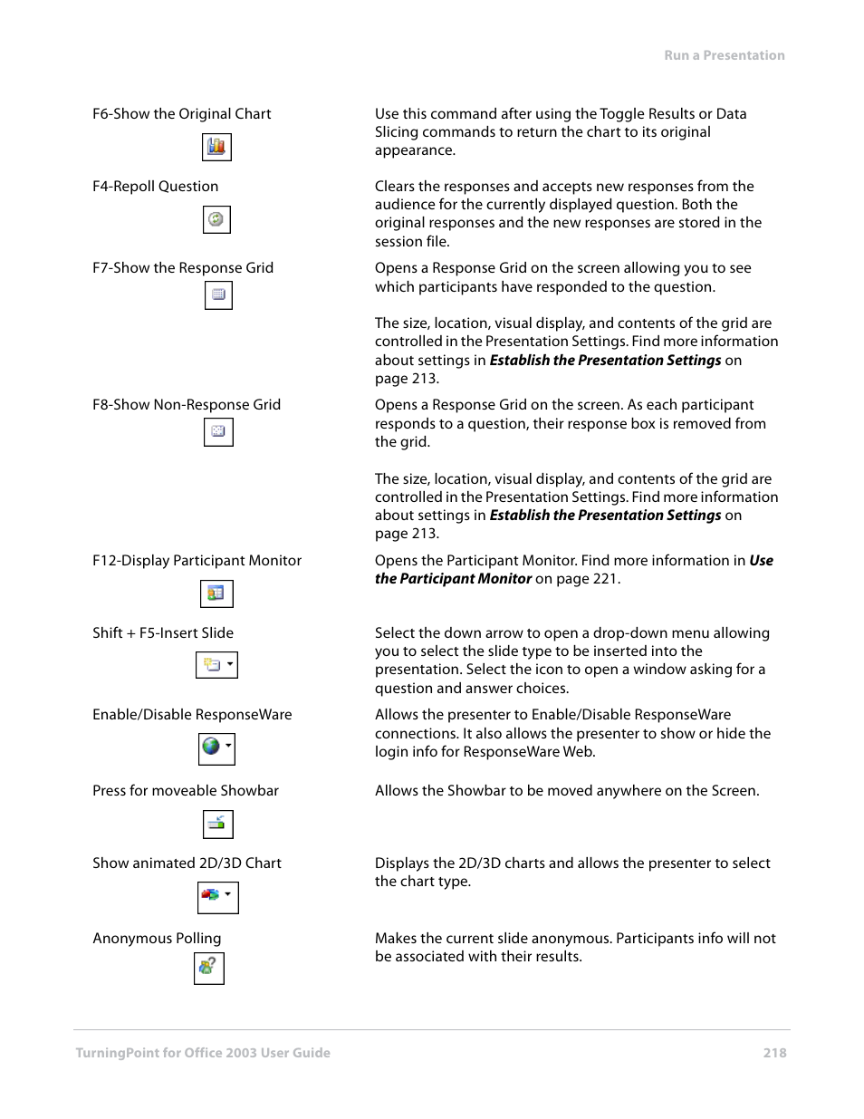 Turning Technologies TurningPoint User Manual | Page 218 / 277