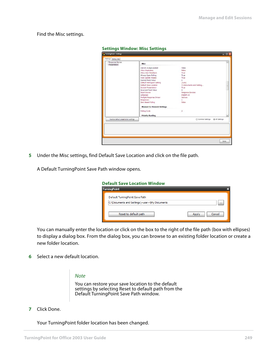 Turning Technologies TurningPoint User Manual | Page 249 / 277