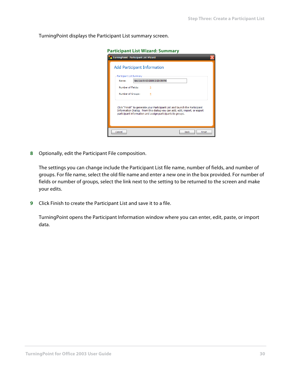 Turning Technologies TurningPoint User Manual | Page 30 / 277