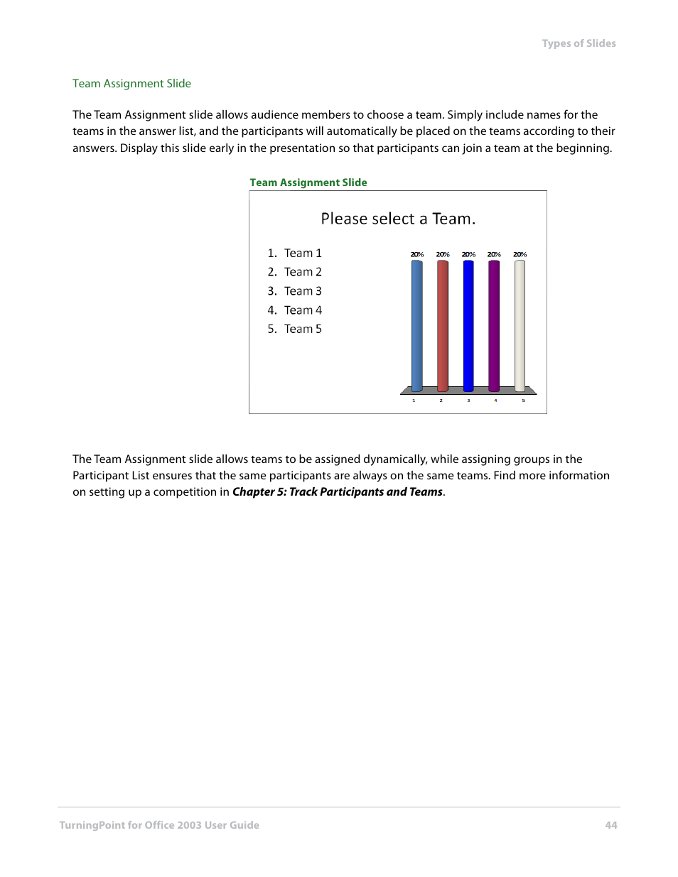 Turning Technologies TurningPoint User Manual | Page 44 / 277