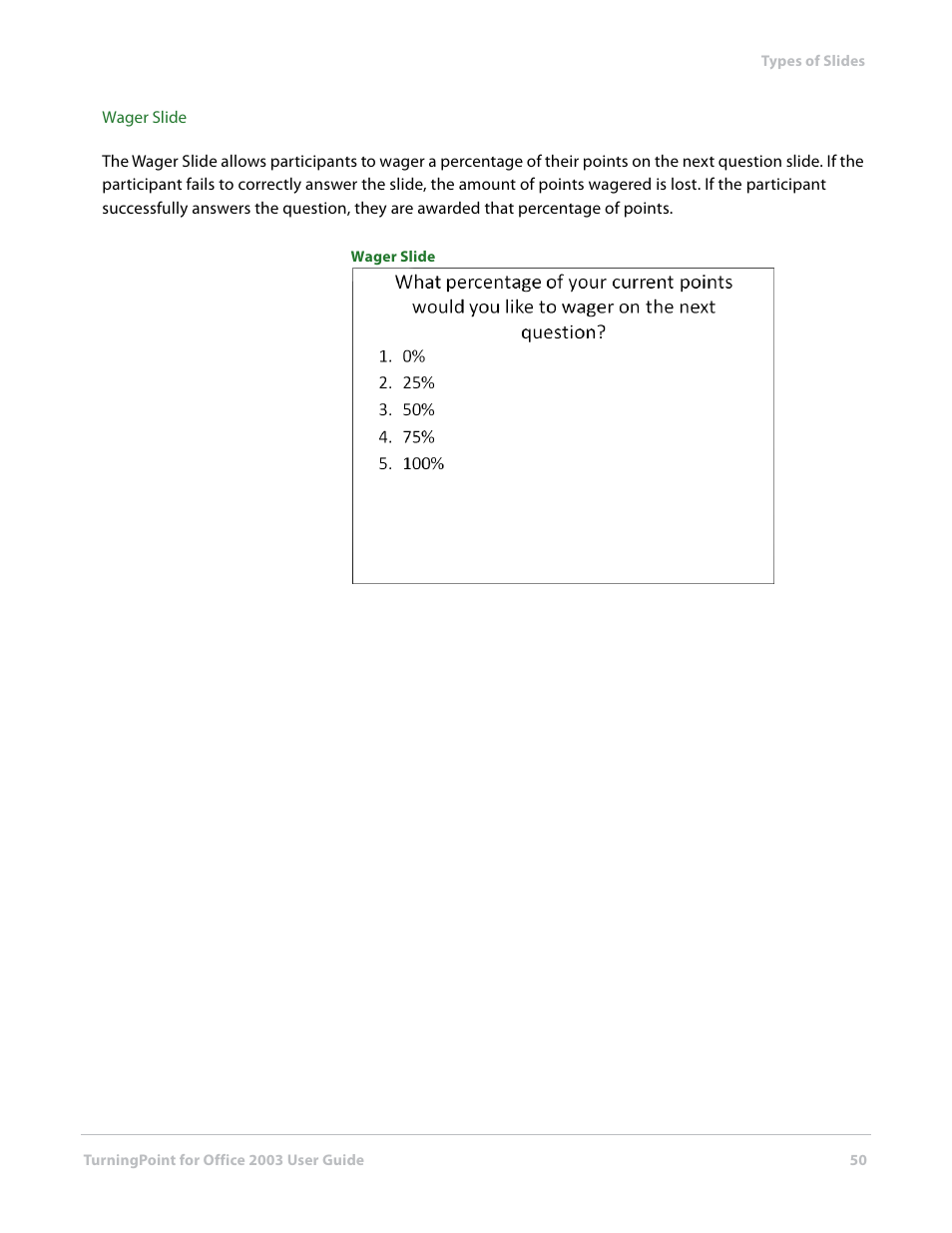 Turning Technologies TurningPoint User Manual | Page 50 / 277