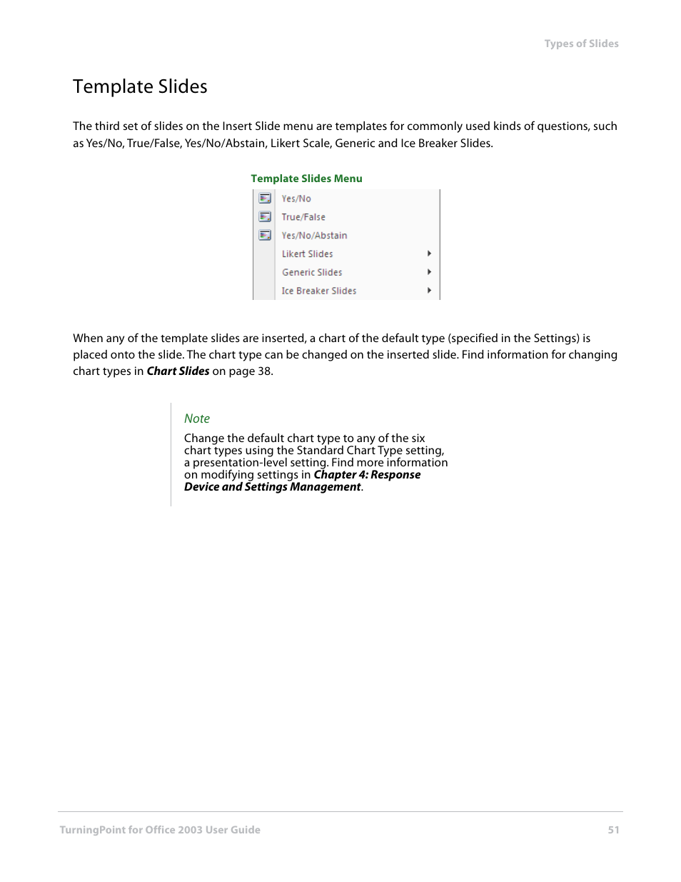 Template slides | Turning Technologies TurningPoint User Manual | Page 51 / 277