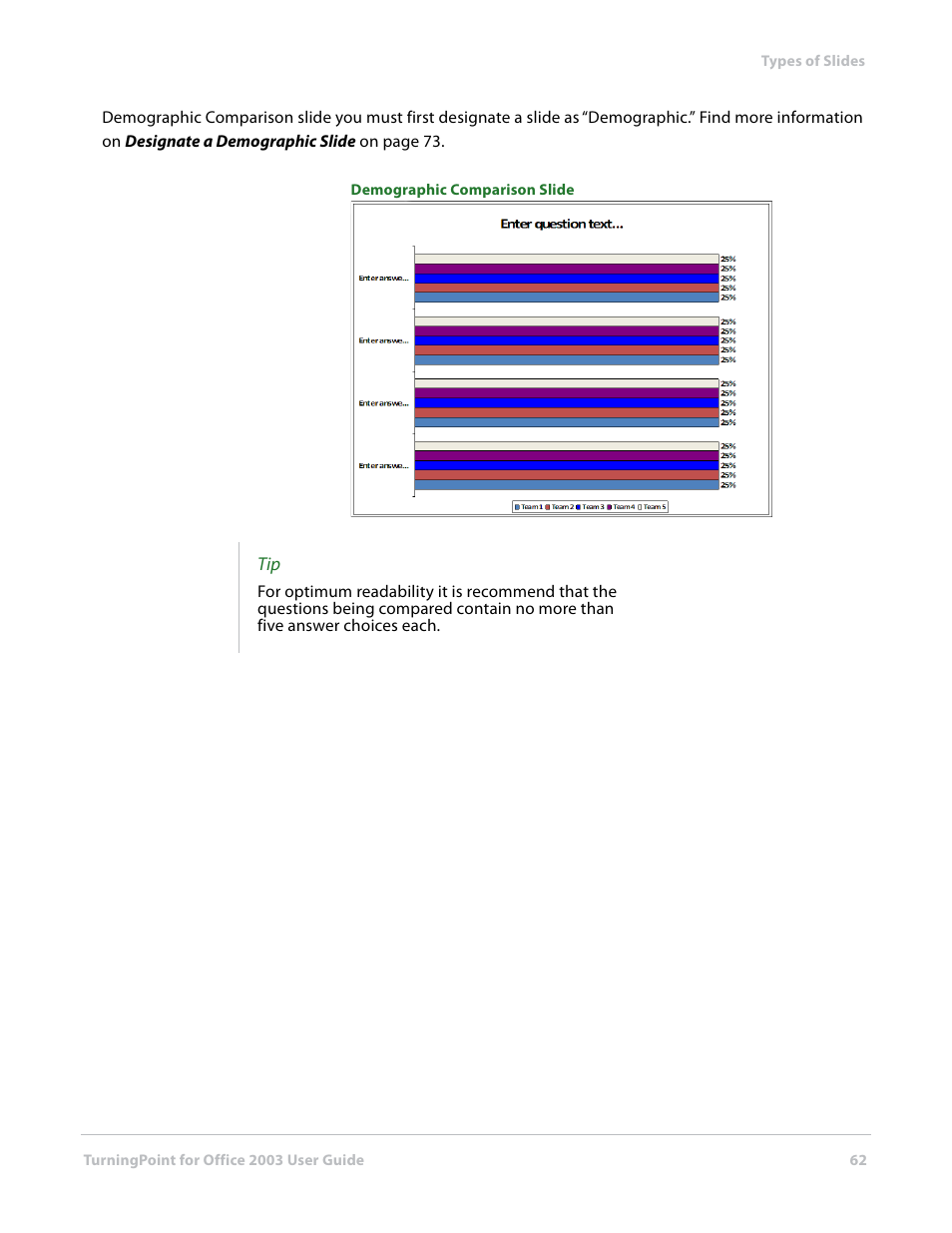 Turning Technologies TurningPoint User Manual | Page 62 / 277