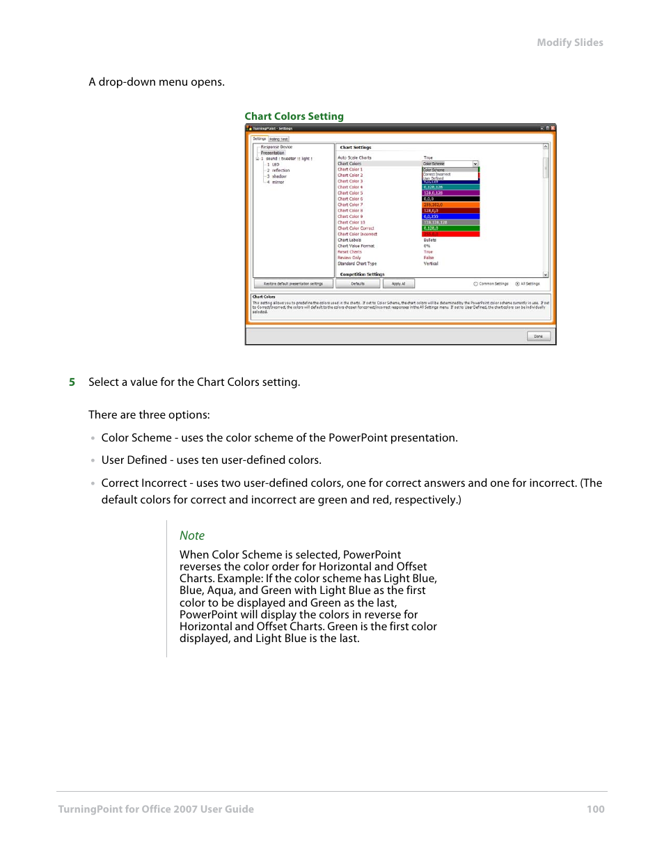 Turning Technologies TurningPoint User Manual | Page 100 / 282