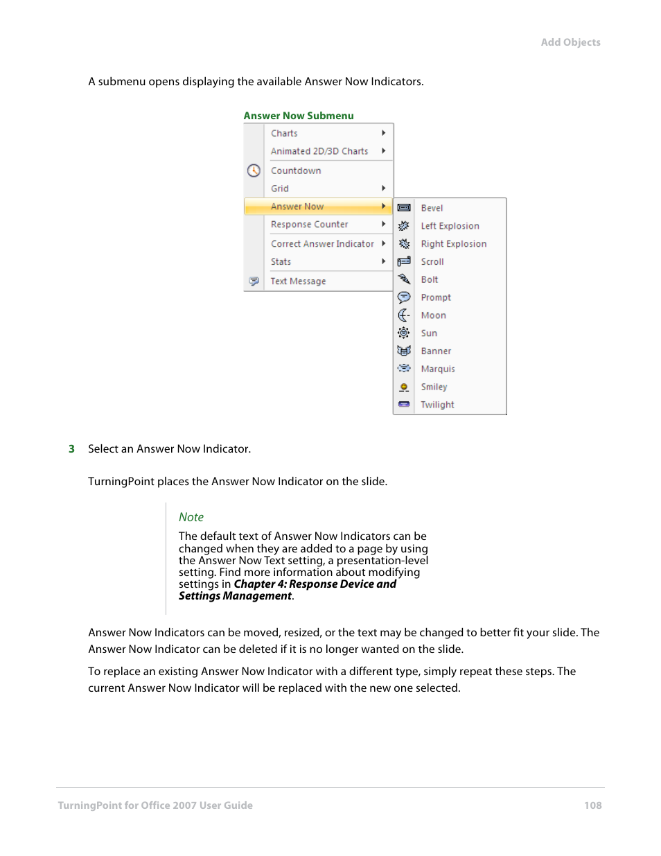 Turning Technologies TurningPoint User Manual | Page 108 / 282