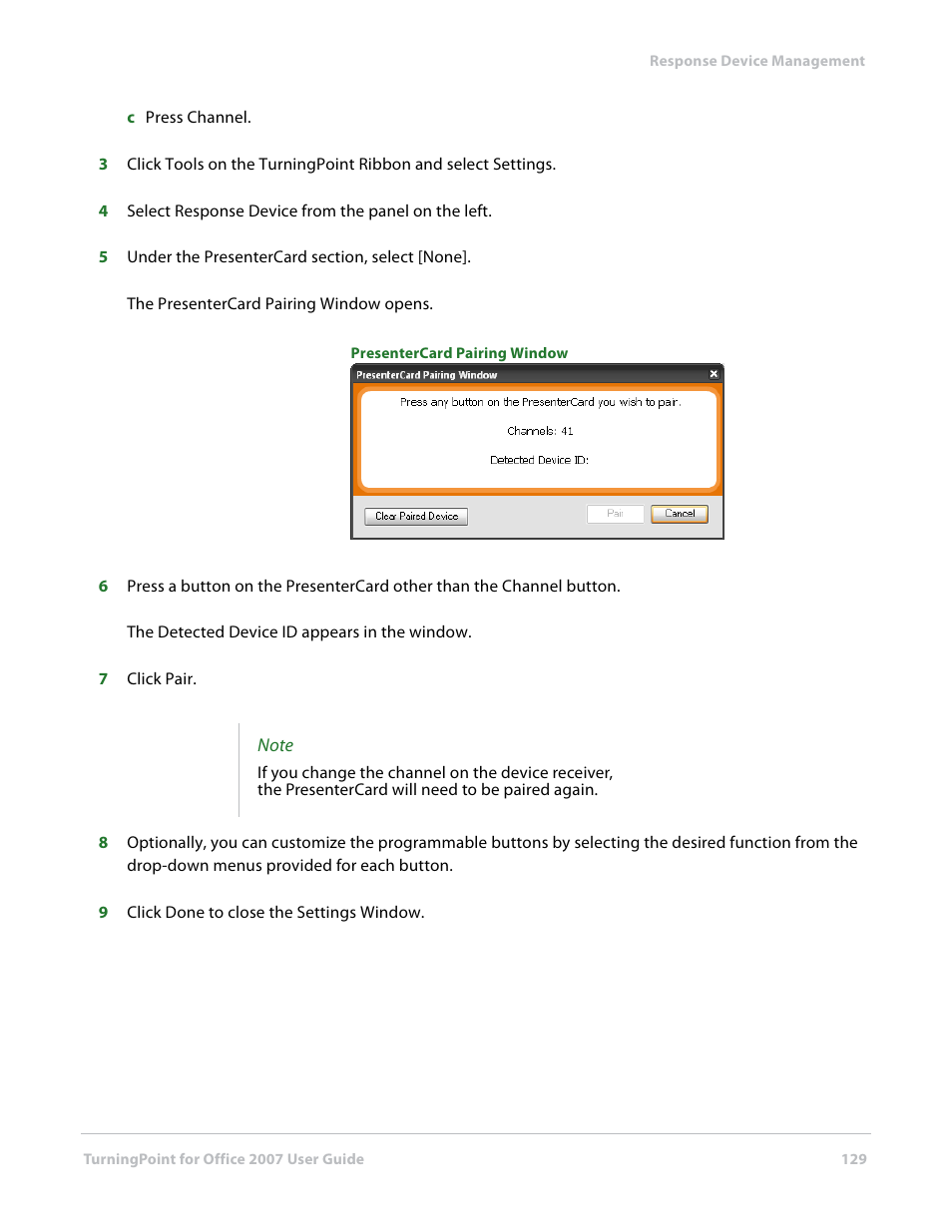 Turning Technologies TurningPoint User Manual | Page 129 / 282