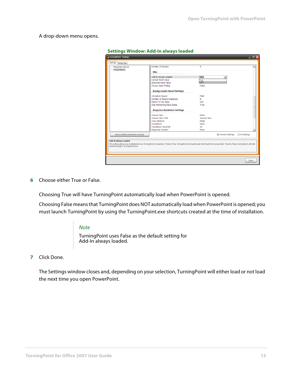 Turning Technologies TurningPoint User Manual | Page 13 / 282