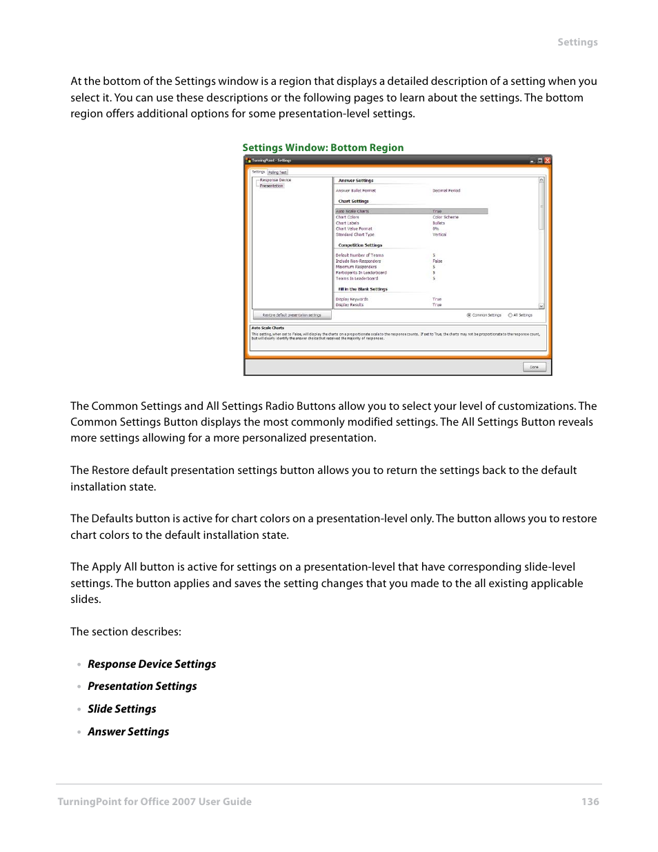 Turning Technologies TurningPoint User Manual | Page 136 / 282