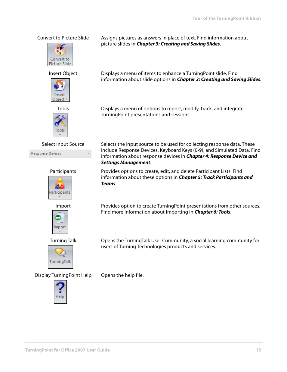 Turning Technologies TurningPoint User Manual | Page 15 / 282