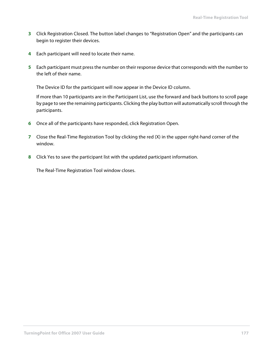 Turning Technologies TurningPoint User Manual | Page 177 / 282