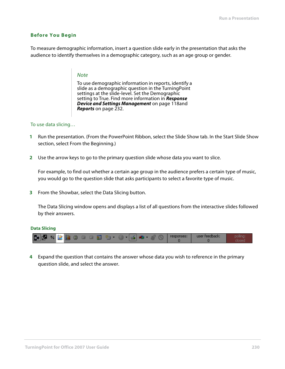 Turning Technologies TurningPoint User Manual | Page 230 / 282