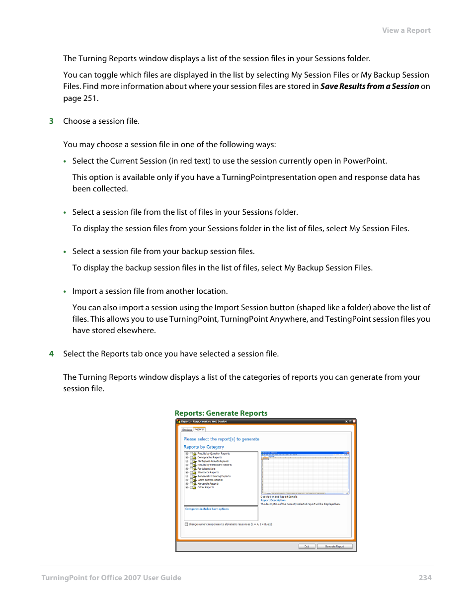 Turning Technologies TurningPoint User Manual | Page 234 / 282