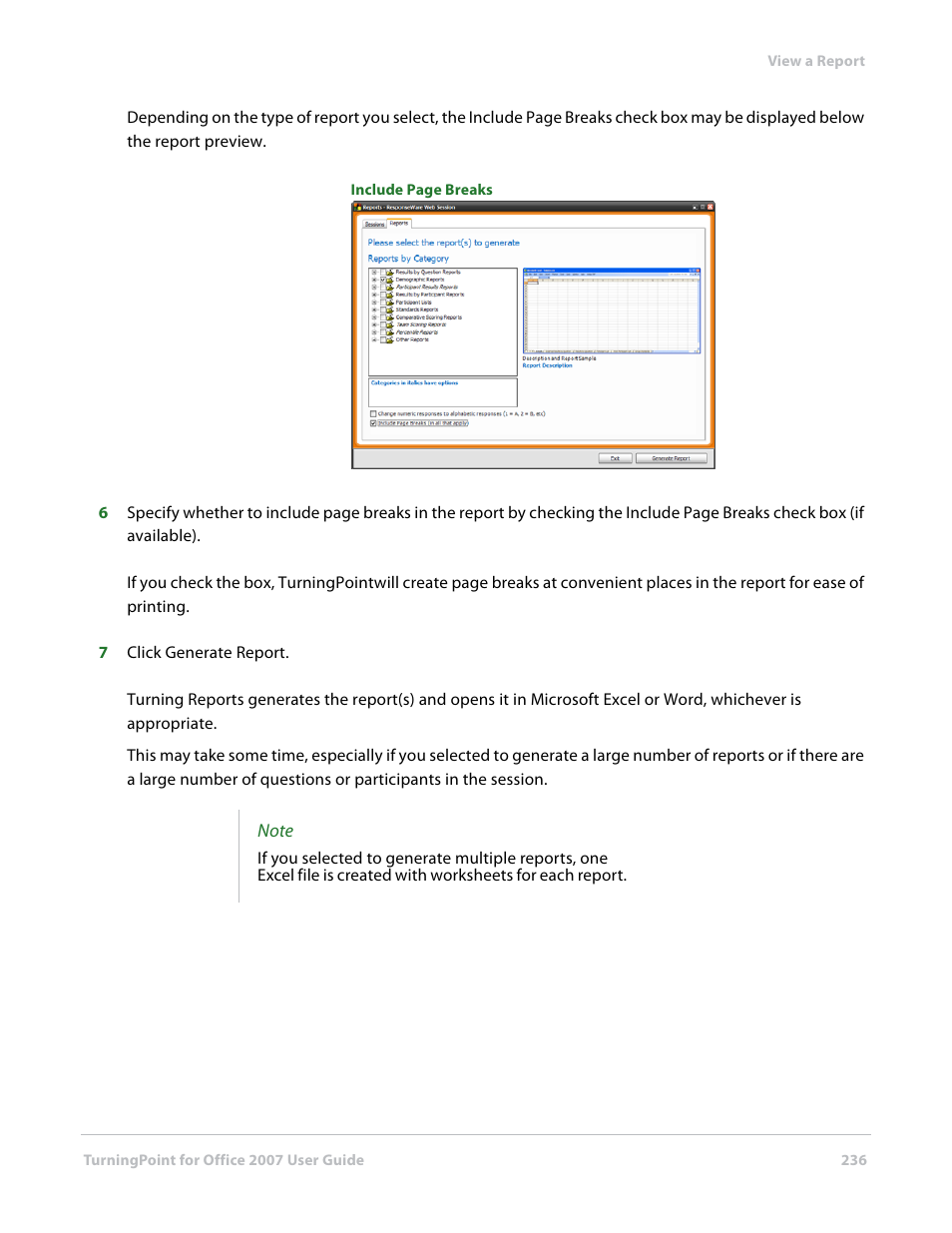 Turning Technologies TurningPoint User Manual | Page 236 / 282