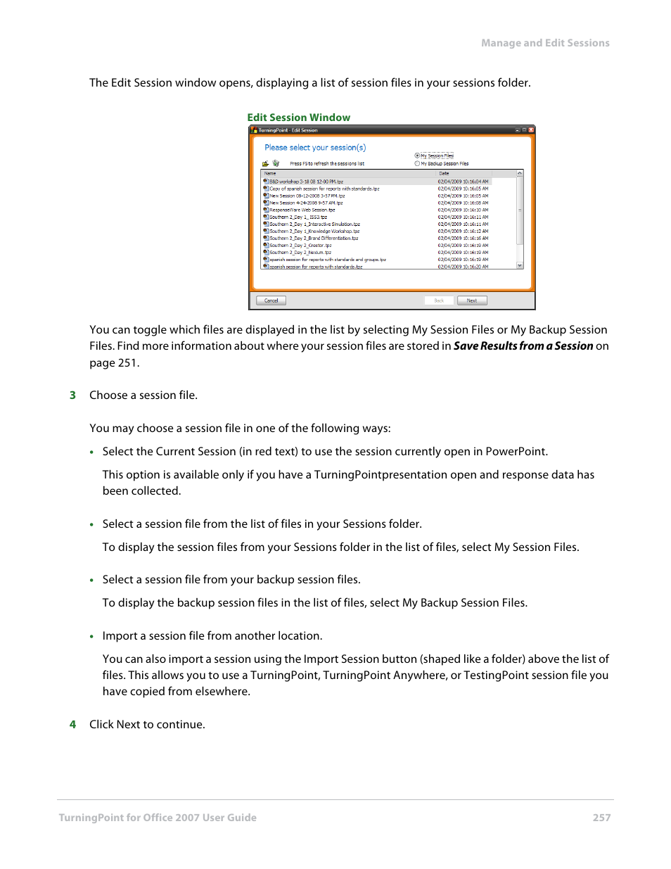 Turning Technologies TurningPoint User Manual | Page 257 / 282