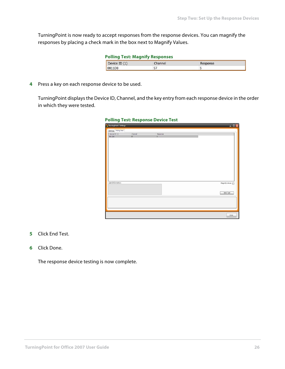 Turning Technologies TurningPoint User Manual | Page 26 / 282