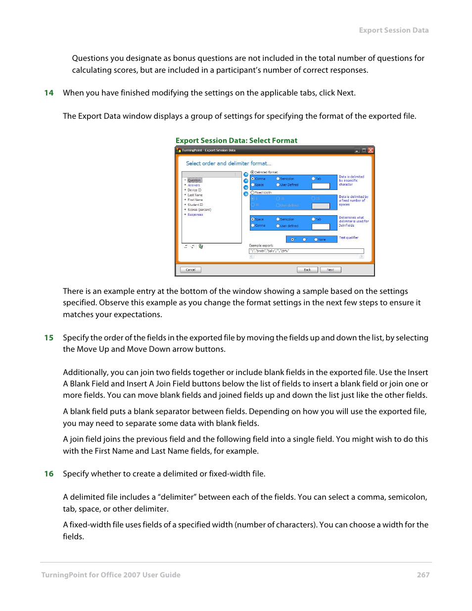 Turning Technologies TurningPoint User Manual | Page 267 / 282