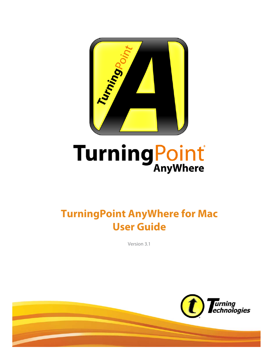 Turning Technologies TurningPoint AnyWhere User Manual | 70 pages