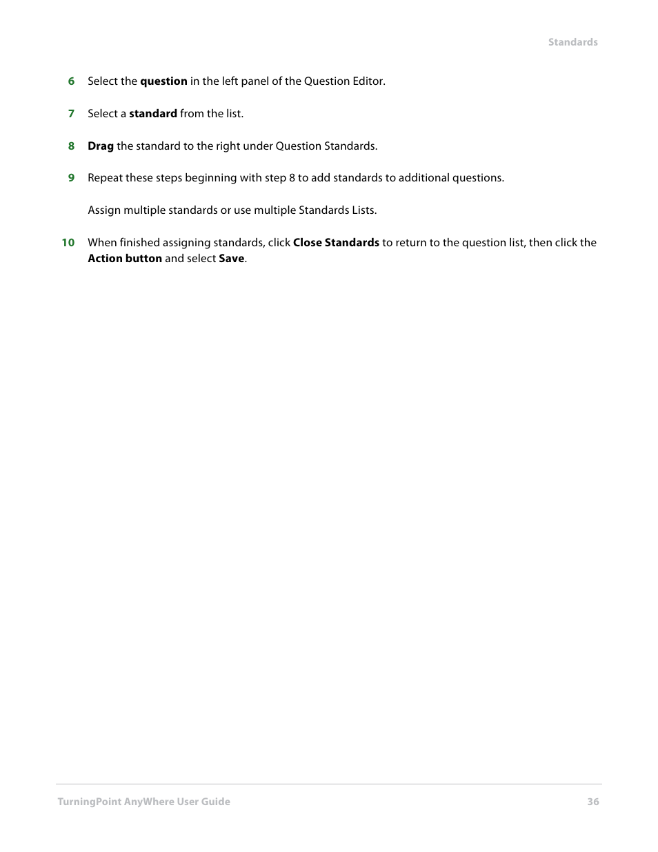 Turning Technologies TurningPoint AnyWhere User Manual | Page 36 / 70