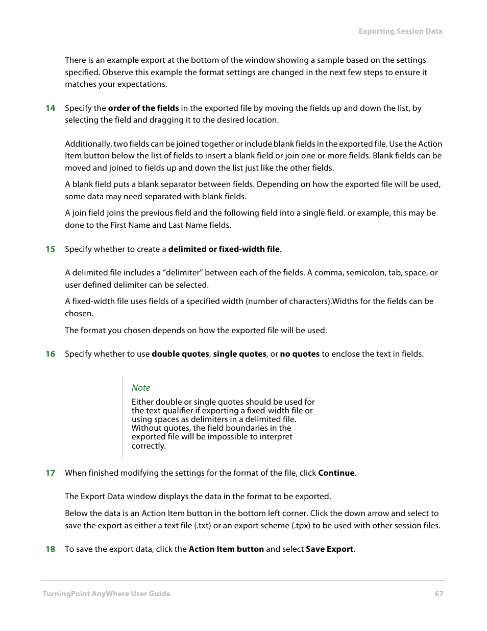 Turning Technologies TurningPoint AnyWhere User Manual | Page 67 / 70