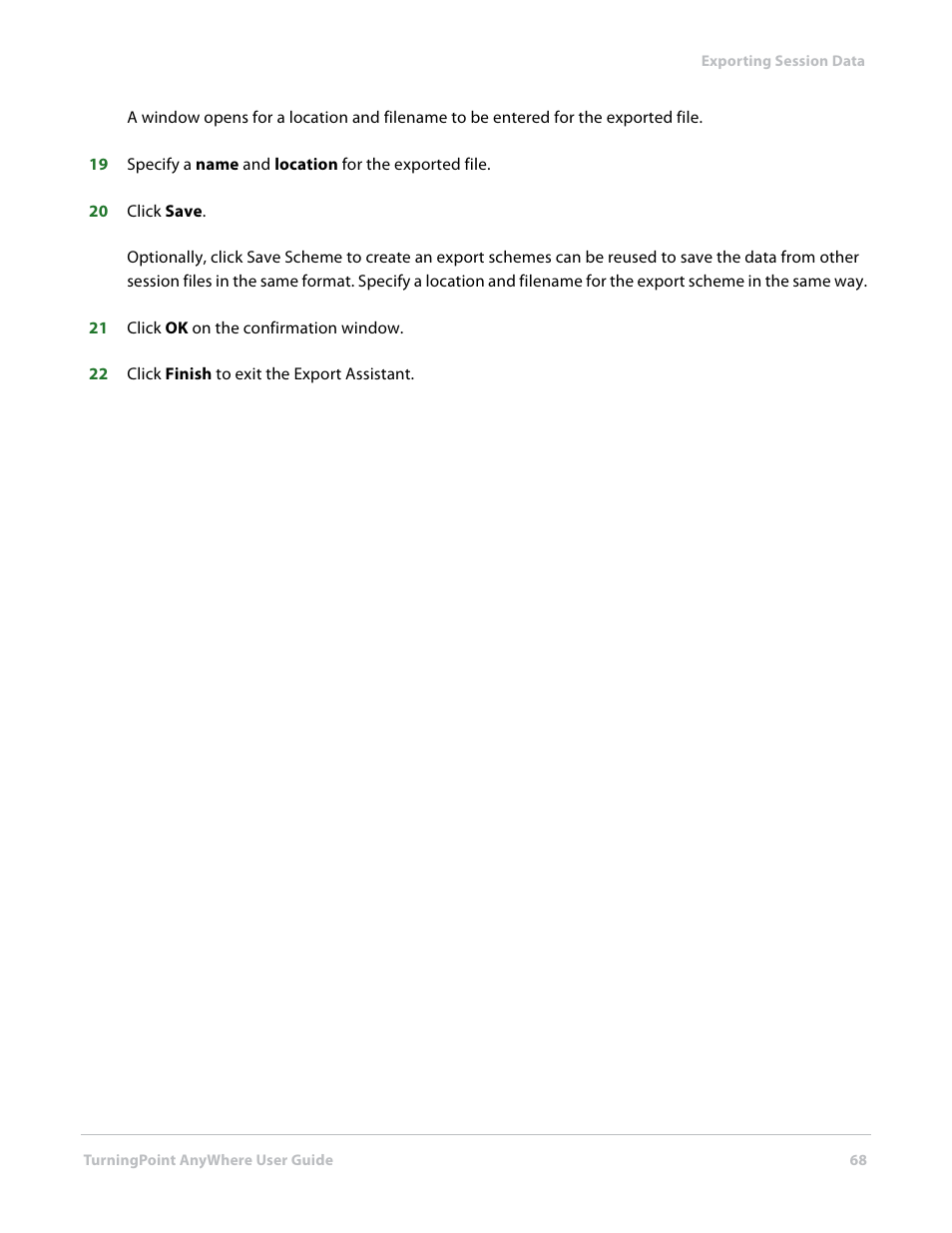 Turning Technologies TurningPoint AnyWhere User Manual | Page 68 / 70