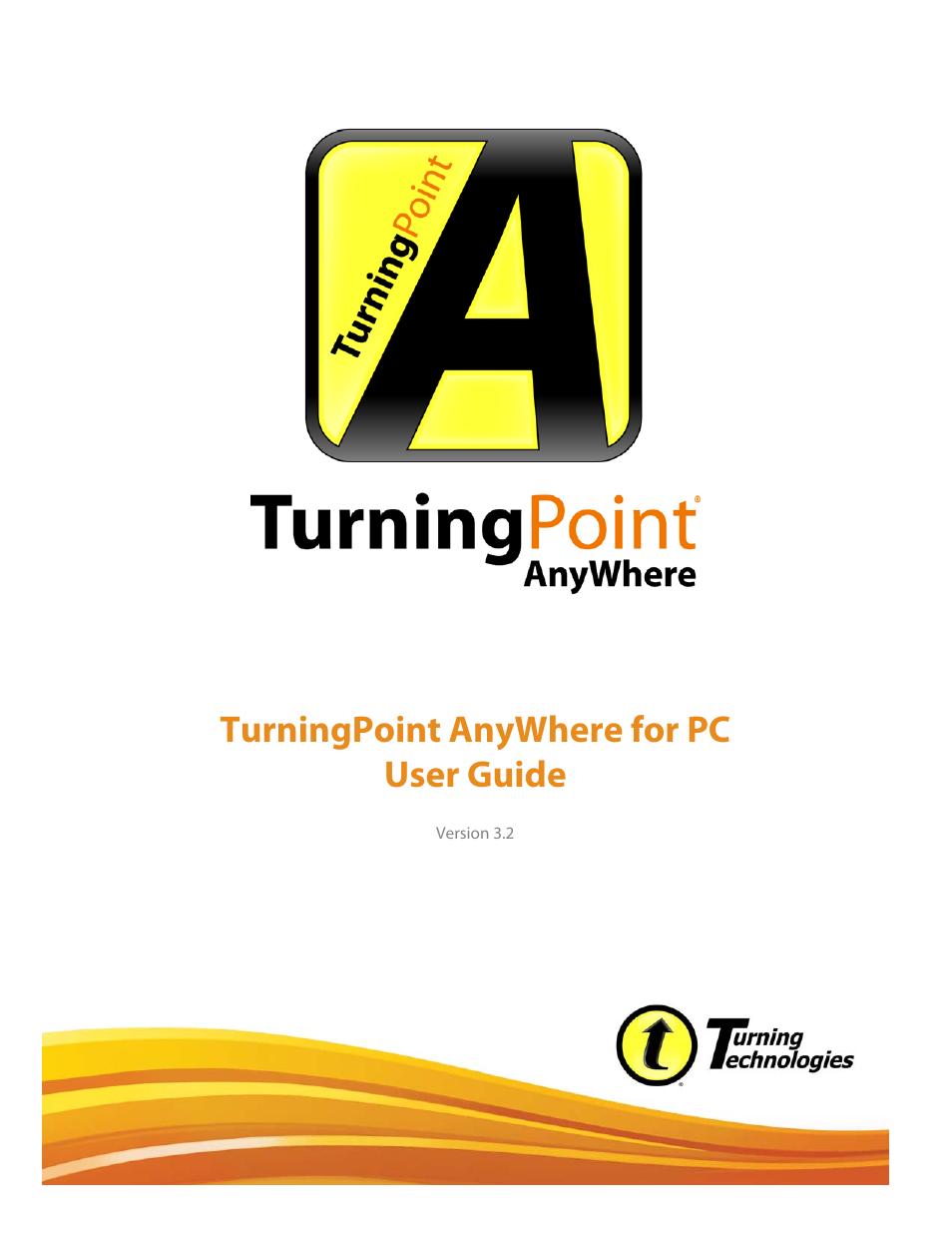 Turning Technologies TurningPoint AnyWhere User Manual | 76 pages