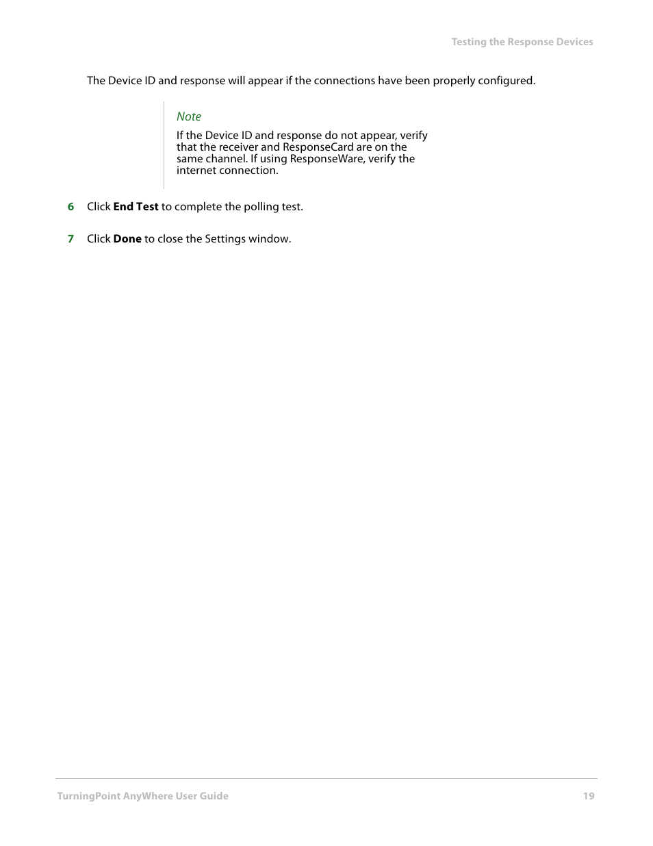 Turning Technologies TurningPoint AnyWhere User Manual | Page 19 / 76