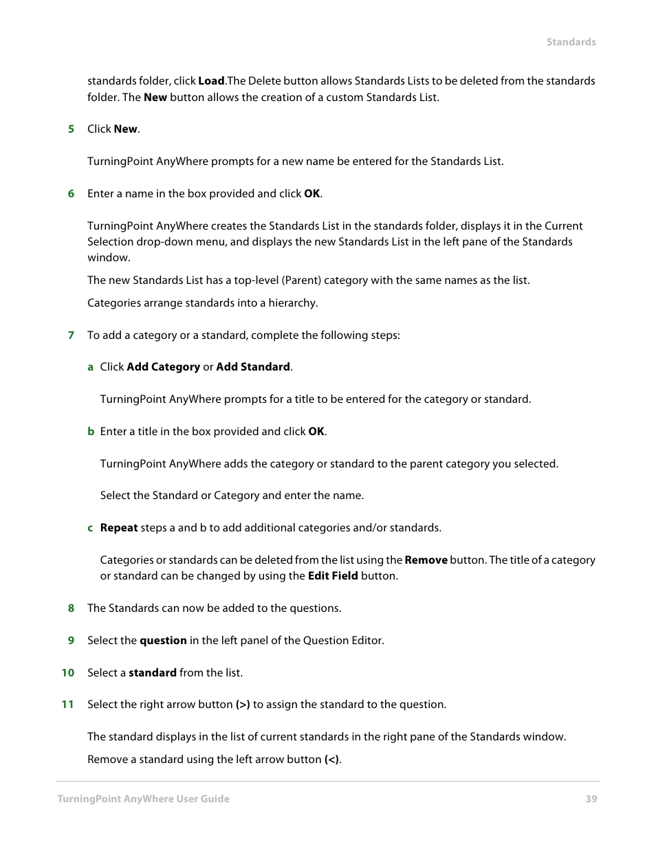 Turning Technologies TurningPoint AnyWhere User Manual | Page 39 / 76